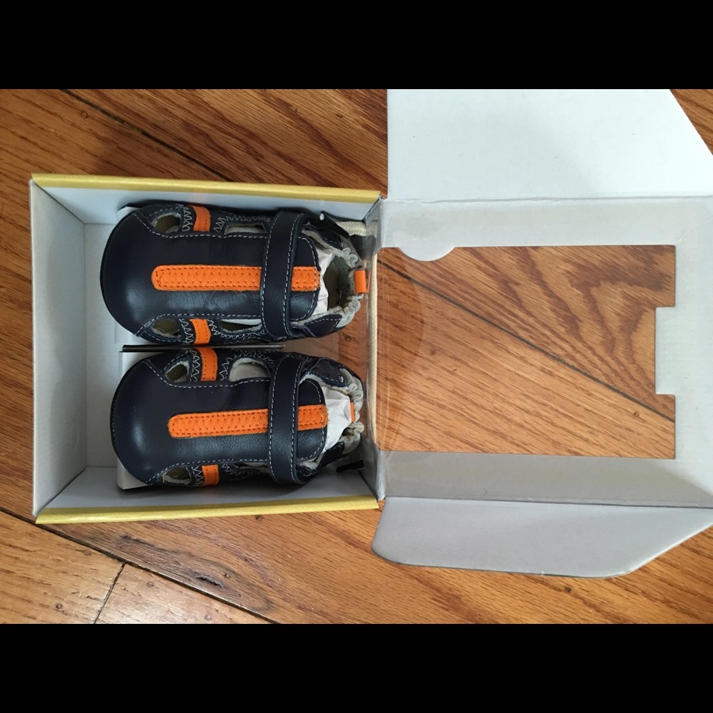 New Robeez Rugged ROB soft baby infant shoes